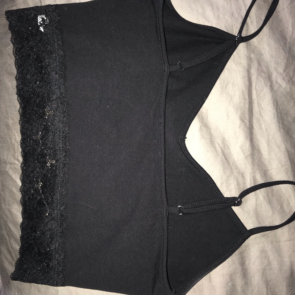 Black crop / bralette